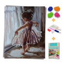 Kit Completo - Pintura em Diamantes - Eu quero dançar