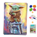 Kit Completo - Pintura em Diamantes - Mandalorian