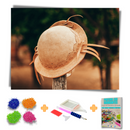 Kit Completo - Pintura em Diamantes - Chapéu Nordestino