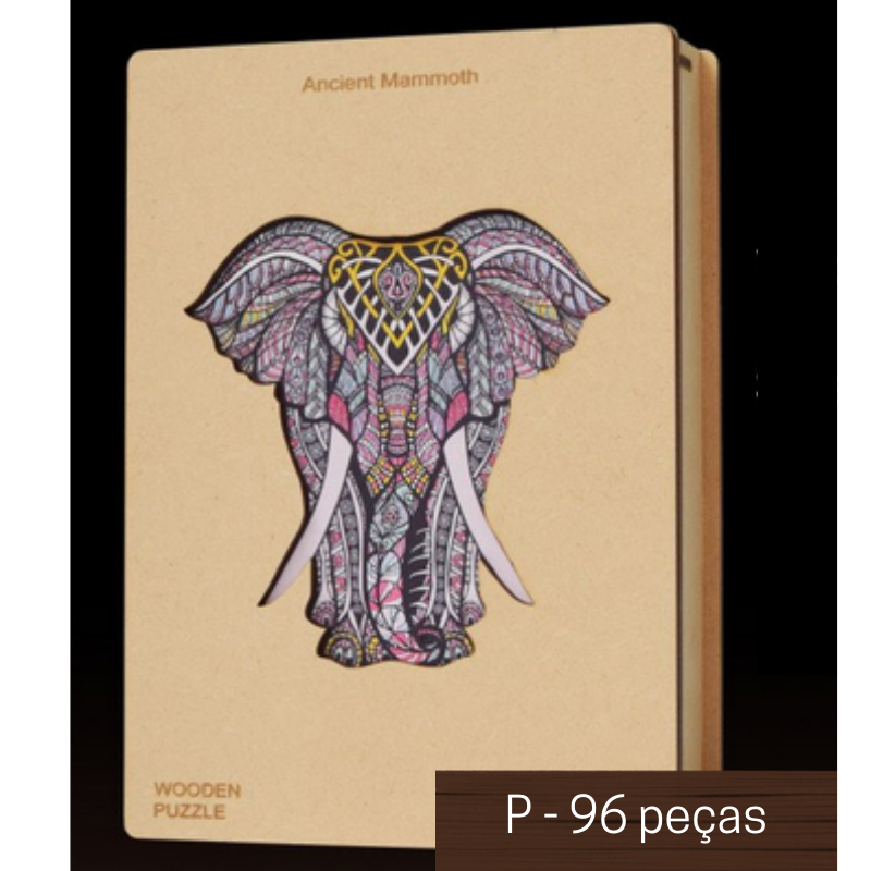Quebra Cabeça - Elefante - Puzzle Animals®