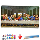 Kit Completo - Pintura Numerada - Santa Ceia