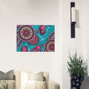 Kit Completo - Pintura em Diamantes - Mandala e Borboleta - 30x40