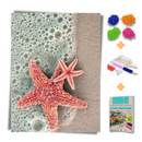Kit Completo - Pintura em Diamantes - Estrela do mar