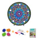 Kit completo - Mandalas em Abajur com Pintura em Diamantes - Esperança