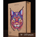 Quebra Cabeça - Lince - Puzzle Animals®