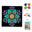 Kit Completo - Pintura em Diamantes - Mandala Alegria