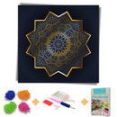 Kit Completo - Pintura em Diamantes - Mandalas Personalizadas - Mandala Esperança
