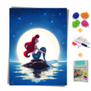 Kit Completo - Pintura em Diamantes - A Sereia