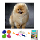 Kit Completo -  Pintura em Diamantes - Spitz