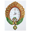 Relógio - Pintura em Diamantes - Casal de Cisnes