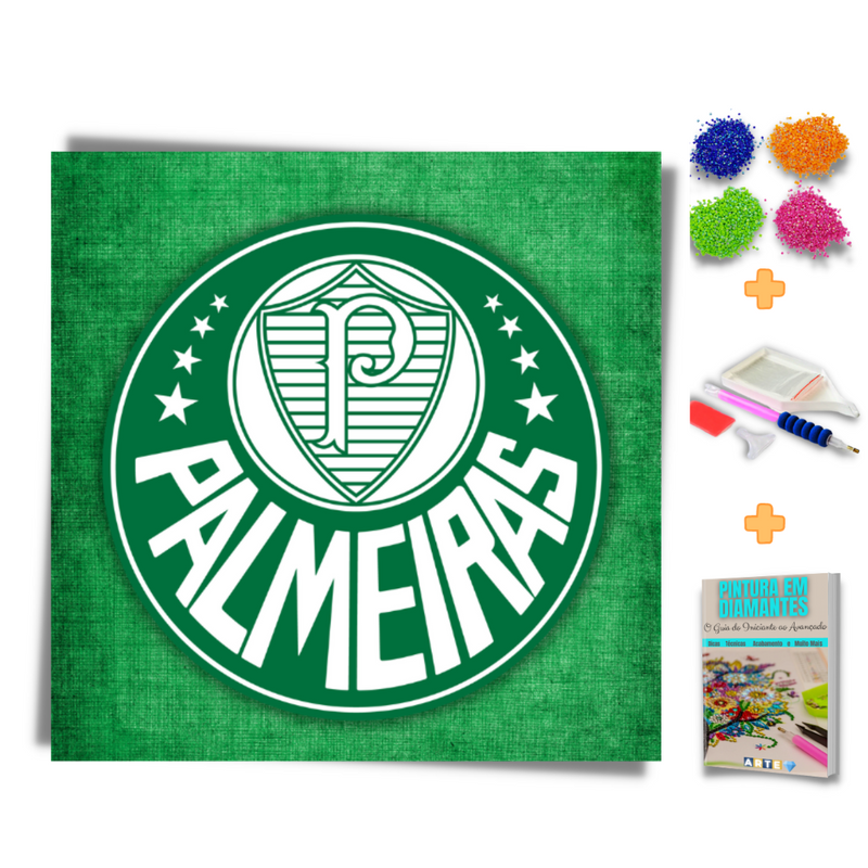 Kit Completo - Pintura em Diamantes - Palmeiras