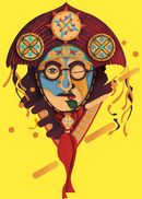 Kit Completo - Pintura em Diamantes - Lampião