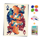 Kit Completo - Pintura em Diamantes - Alice