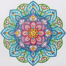 Kit Completo - Pintura em Diamantes - Mandalas Especiais 5 - 25x25
