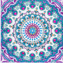 Kit Completo - Pintura em Diamantes - Mandalas Especiais 6 - 25x25