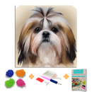Kit Completo -  Pintura em Diamantes - Shih Tzu 2