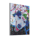 Kit Completo - Pintura em Diamantes - Cachorro Colorido - 30x40