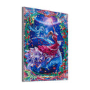 Kit Completo - Pintura em Diamantes - Fada - 30x40