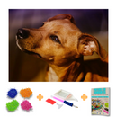 Kit Completo - Pintura em Diamantes - Caramelo