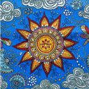 Kit Completo - Pintura em Diamantes - Mandalas Especiais 12 - 25x25