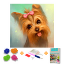 Kit Completo -  Pintura em Diamantes - Yorkshire 2