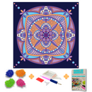 Kit Completo - Pintura em Diamantes - Mandalas Personalizadas - Mandala Resiliência