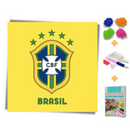 Kit Completo - Pintura em Diamantes - Seleção brasileira
