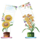 Kit 2 Suportes para Fotos/Cartões - Pintura em Diamante - Flores 3