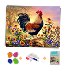 Kit Completo - Pintura em Diamantes - Galo