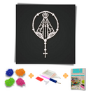 Kit Completo - Pintura em Diamantes - Nossa Senhora Aparecida - Modelo 1