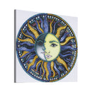 Kit Completo - Pintura em Diamantes - Sol e Lua - 30x30