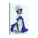 Kit Completo - Pintura em Diamantes - Dama - 30x40