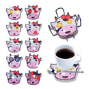 Kit Descanso de Mesa em Pintura em Diamante - Vaquinhas