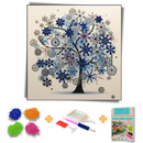 Kit Completo - Pintura em Diamantes - Árbol (30x30 cm)