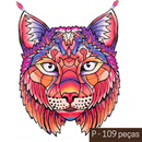 Quebra Cabeça - Lince - Puzzle Animals®