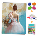 Kit Completo - Pintura em Diamantes - Bailarina
