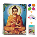 Kit Completo - Pintura em Diamantes - Meditação