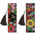 Promoção - Kit com 2 Marcadores de Livros - Pintura em Diamantes - Jardim