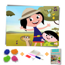 Kit Completo - Pintura em Diamantes - Show da Luna