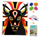 Kit Completo - Pintura em Diamantes - Bumba