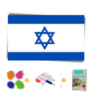 Kit Completo - Pintura em Diamantes - Estrela de Davi