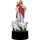 Kit completo - Luminária com Pintura em Diamantes - Jesus é meu Pastor