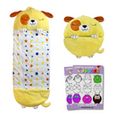 JUGLES® - Pelúcia que vira saco do dormir