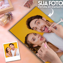 Kit Completo - Pintura em Diamantes - Personalize sua tela