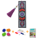 Marcador de Livros - Pintura em Diamantes - Mandala