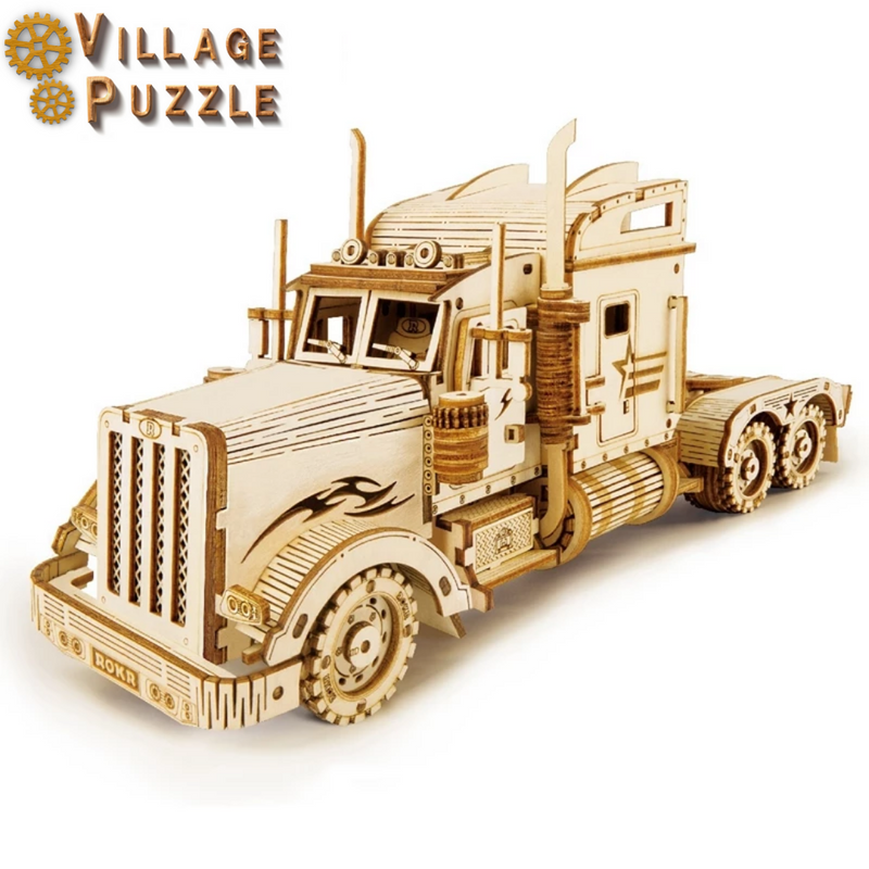 Village Puzzle - Auto Truck
