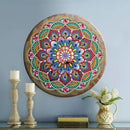 Decoração - Pintura em Diamante - Mandala Vermelha