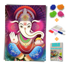 Kit Completo - Pintura em Diamantes - Ganesha