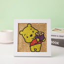 Kit Completo - Pintura em Diamante Kids - Ursinho Pooh 15x15cm