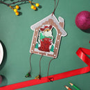 Casinha Natalina - Pintura em Diamantes - Ursinho